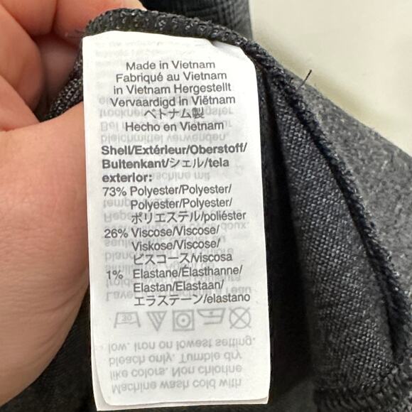 MADEWELL Oversized Knit Blazer in Glen Plaid Gray Sz M {3K31} - Picture 6 of 7